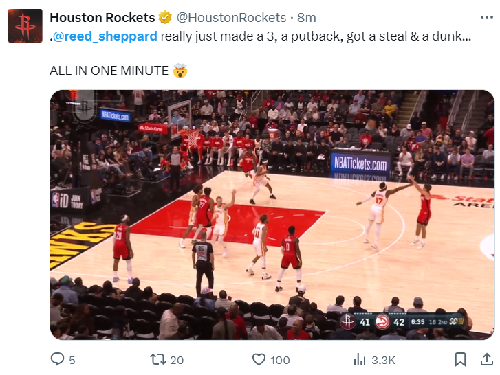 篮板, 换三分继续, 力真的不错